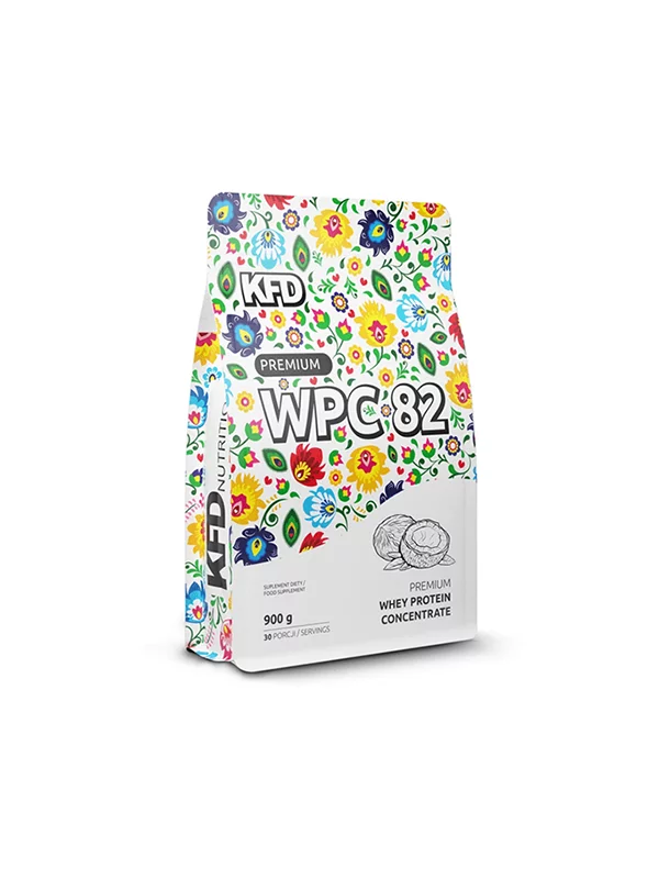 KFD Nutrition WPC PREMIUM beljakovine z okusom kokosa v platični embalaži, 900g.