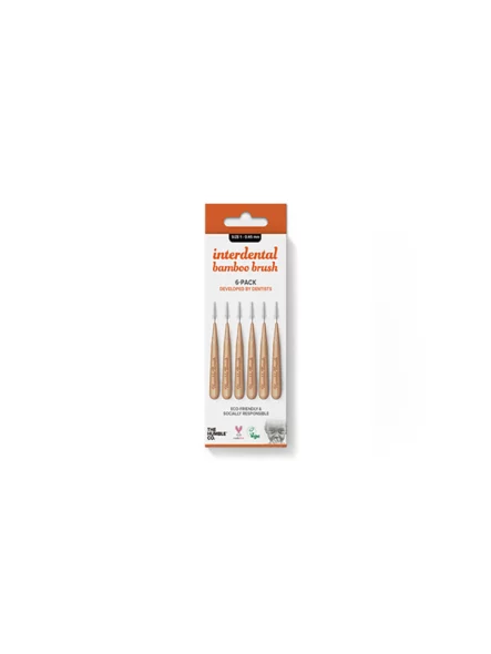 Medzobne ščetke iz recikliranih materialov – 6 kosov 0,40mm Humble Brush