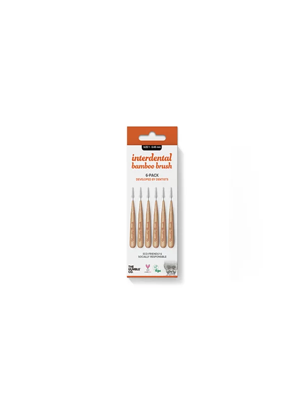 Humble Brush Interdentalna četkica od bambusa u pakiranju od  6 komada po 0,45mm