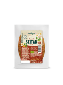 Nutrigold ekološki Seitan Grill v prozorni plastični embalaži, 200g.