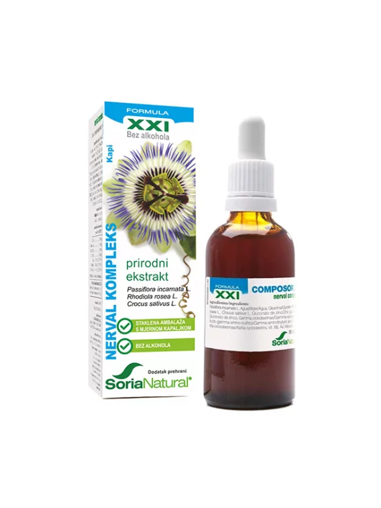 Soria Natural Nerval XXL kompleks v stekleničkah, 50ml.