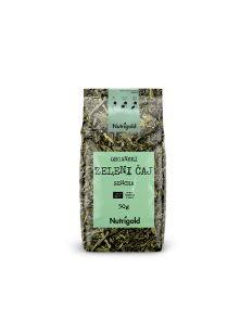 Nutrigold ekološki Sencha zeleni čaj v plastični embalaži, 50g.