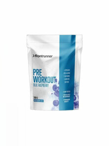 Predvadbeni stimulans Pre-Workout Blue Raspberry – 200g Frontrunner