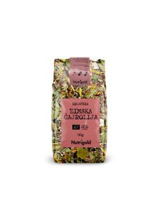 Nutrigold ekološki čaj Zimska čajrovnija v plastični embalaži, 60g.
