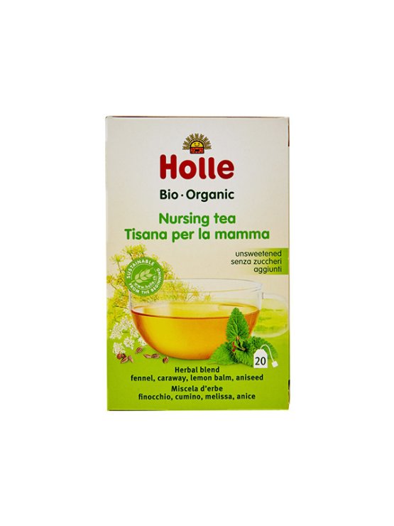 Holle ekološki čaj za dojilje v kartonski embalaži, 30g.