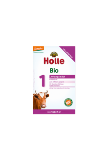 Holle začetno mleko za dojenčke 1 v kartonski embalaži, 400g.