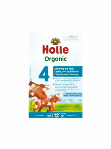 Holle Prehodna mlečna hrana za dojenčke 4 (po 12. mesecu)  Ekološka v embalaži 600g