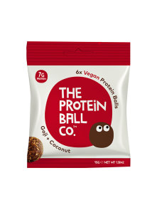 Protein Ball CO veganske beljakovinske kroglice v plastični embalaži, 45g.