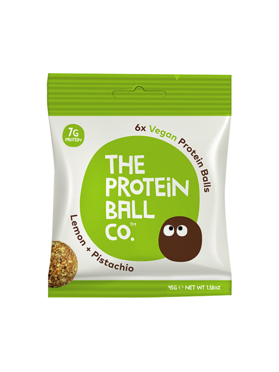 Protein Ball CO veganske beljakovinske kroglice v plastični embalaži, 45g.