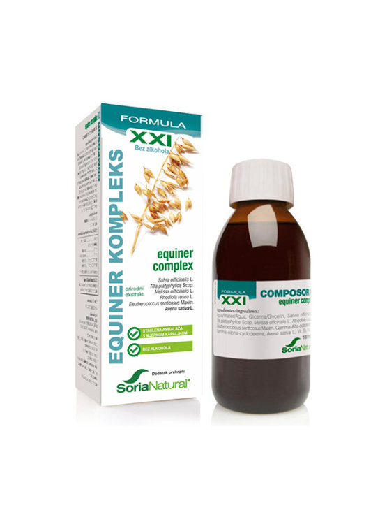 Soria Natural equiner XXL kompleks v steklenički, 100ml.