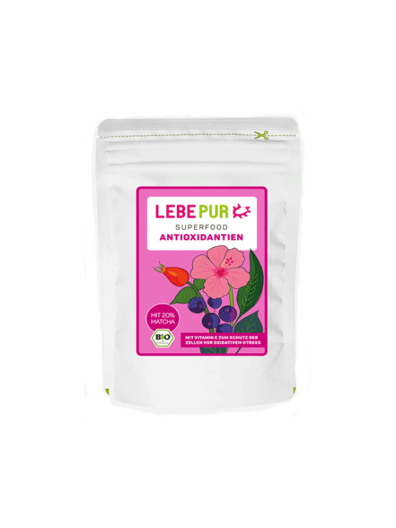 Lebepur ekološka mešanica antioksidantov v prahu v plastični embalaži, 100g.