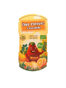 Čoko Zdravac Čokoladni namaz s pomarančo - Ekološki 10g Vegetariana