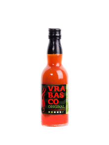 Volim Ljuto Vrabasco Original čilijeva omaka v stekleniči, 100ml.