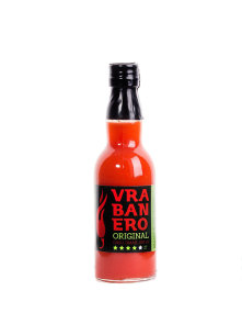 Volim Ljuto Vrabanero Original čilijeva omaka v steklenički, 100ml.