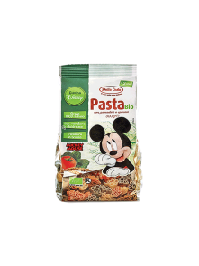 Probios ekološke Mickey Mouse Disney testenine Špinača & Paradižnik & Durum v plastični embalaži, 300g.