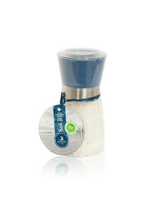 Solana Nin groba kristalna sol v stekleni embalaži z mlinčkom, 170g.