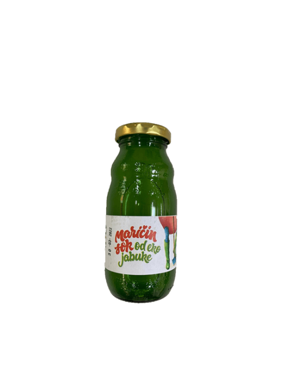 OPG Jug ekološki maričin jabolčni sok v steklenički, 200ml.