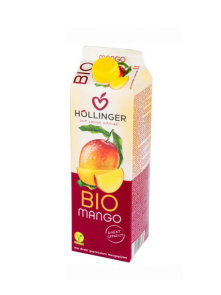 Hollinger ekološki mangov sok v tetrapaku, 1000ml.