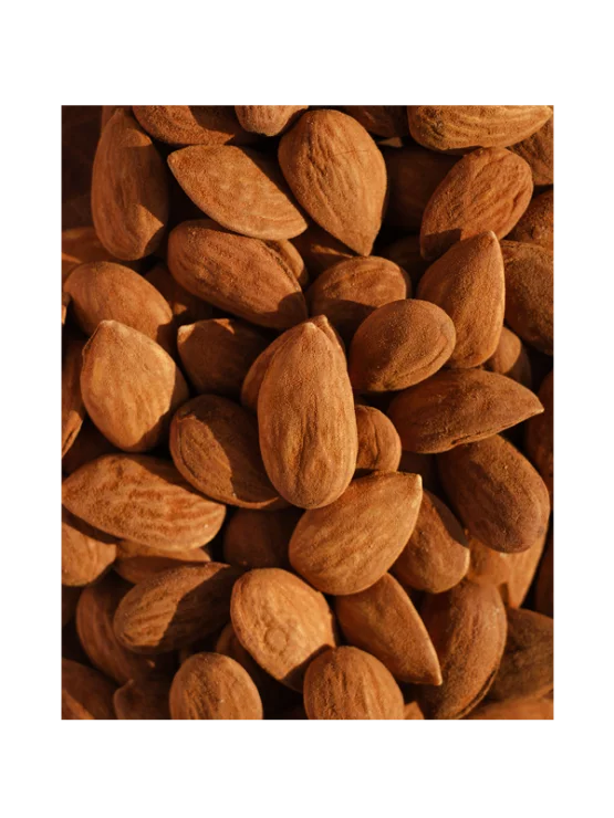 Nutrigold ekološki mandlji v 250 gramski prozorni plastični embalaži