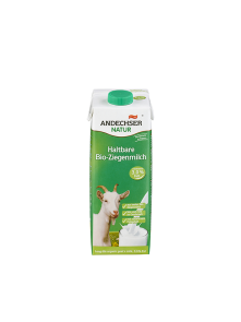 Andechser kozje mleko s 3,0% mlečne masti.