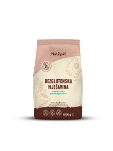Nutrigold brezglutenska mešanica za kruh v 1000 gramski vrečki