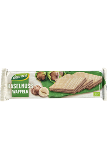 Lešnikove napolitanke – Ekološke 125g Dennree