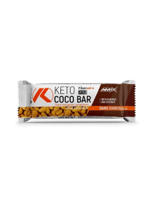 Amix Keto Lean beljakovinska ploščica v plastični embalaži, 40g.