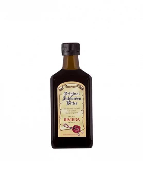 Riviera original švedska grenčica v temni steklenici, 250ml.