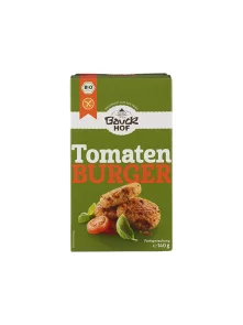 Bauck Mühle ekološka mešanica za burgerje s paradižnikom in baziliko v papirnati embalaži, 140g.