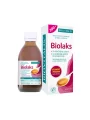 Tekoče prehransko dopolnilo Biovitalis za praznjenje črevesja za otroke in odrasle v temni steklenički, 200ml.