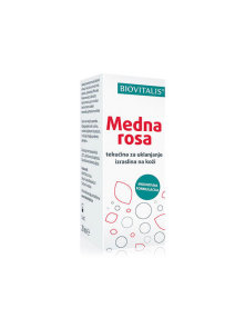 Biovitalis medna rosa - tekočina za odstranjevanje izrastkov na koži v temni steklenički, 20 ml