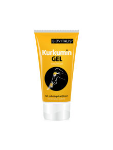 Biovitalis curcumin gel v beli tubi, 150 ml