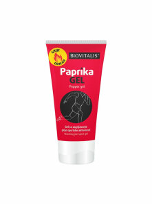 Biovitalis gel s papriko v beli tubi, 150ml.