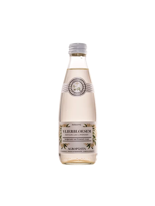 Agropošta ekološki bezgov sok v steklenici, 0,25l.