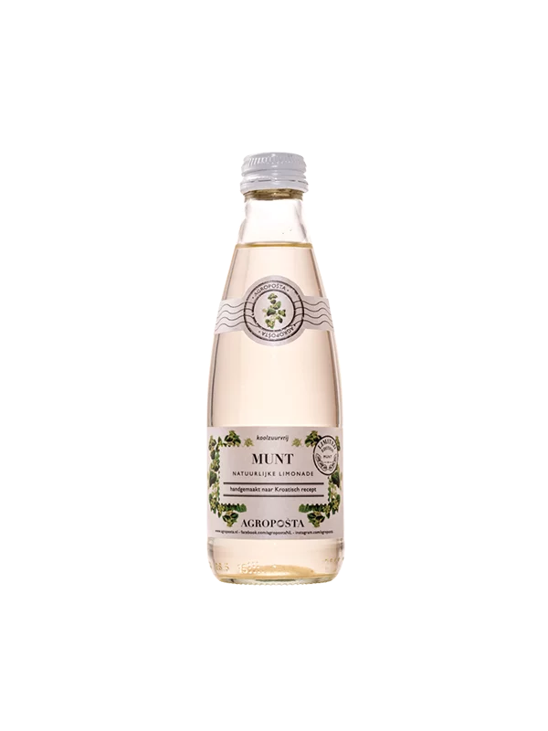 Agropošta ekološki metin sok v steklenici, 0,25ml.