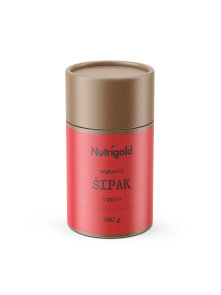 Nutrigold ekološki šipek v prahu v 200 gramski rjavi embalaži