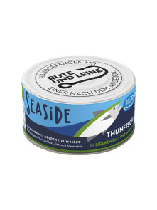 SeaSide Tuna Natur v lastnem soku v pločevinki, 185g (135g).