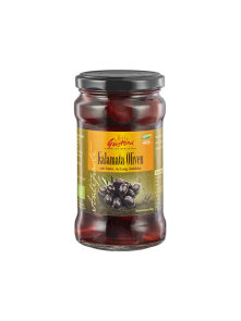 Gustoni kalamata oljke iz ekološke pridelave v kozarcu, 300g.