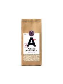 Antersdorfer Mühle ekološki arborio riž v rjavi papirnati embalaži, 500g.