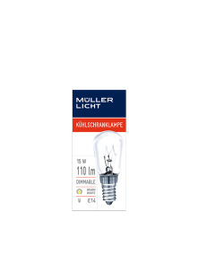 Mueller Licht Žarnica za svetilko iz himalajske soli E14 v kartonski embalaži.