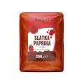 Nutrigold sladka paprika v prahu v prozorni plastični embalaži.