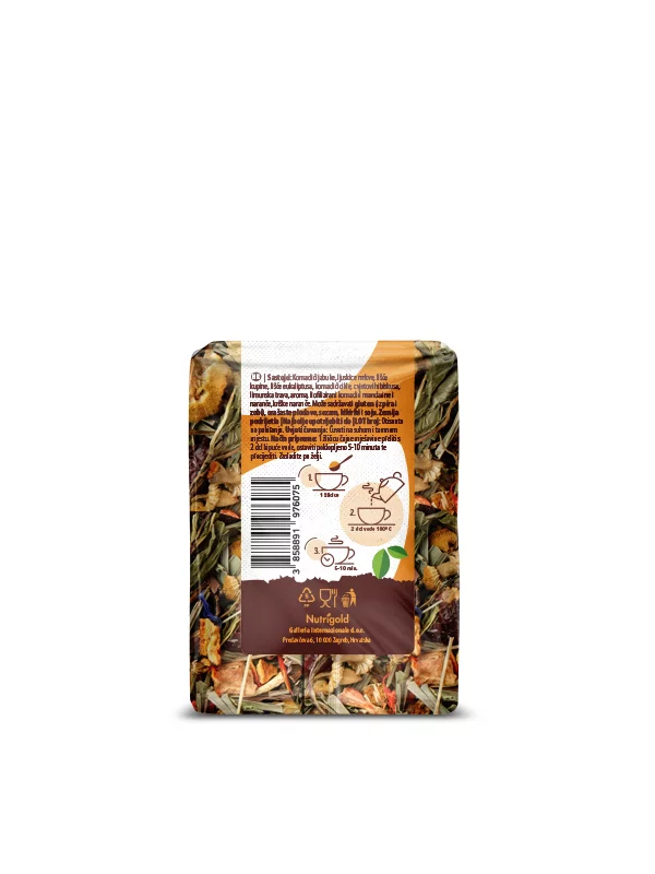 Nutrigold sadni pomarančaj v przorni embalaži 50 g