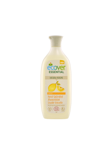 Ecover detergent za pomivanje posode z limono, 500ml, v embalaži, ki jo je mogoče reciklirati.