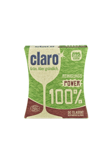 Eco Claro tablete za pomivalni stroj v biorazgradljivi embalaži, 50 kosov.