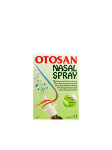 Otosan Ekološko pršilo za nos v steklenički s pršilko, 30ml.