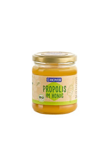 Hoyer ekološki propolis v medu v kozarcu, 250g.