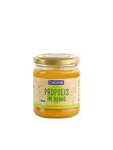 Hoyer Cvetlični med s propolisom - Bio 250g