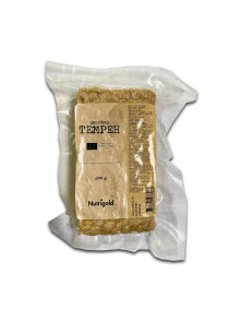 Nutrigold ekološki tempeh v vakuumirani plastični embalaži, 200g.