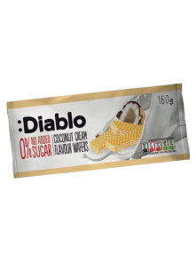 Diablo napolitanke s kokosovim nadevom v plastični embalaži, 160g.