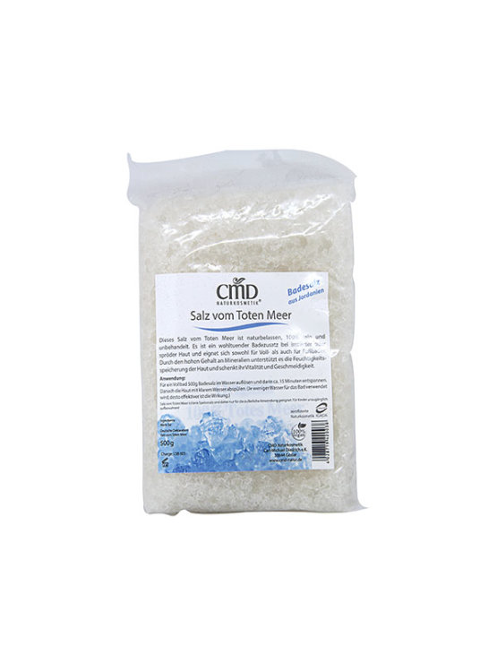 CMD sol iz Mrtvega morja v prozorni plastični embalaži, 500g.